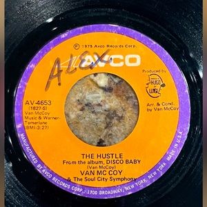 Van McCoy -Disco Baby-The Hustle Vinyl LP 1975 7”